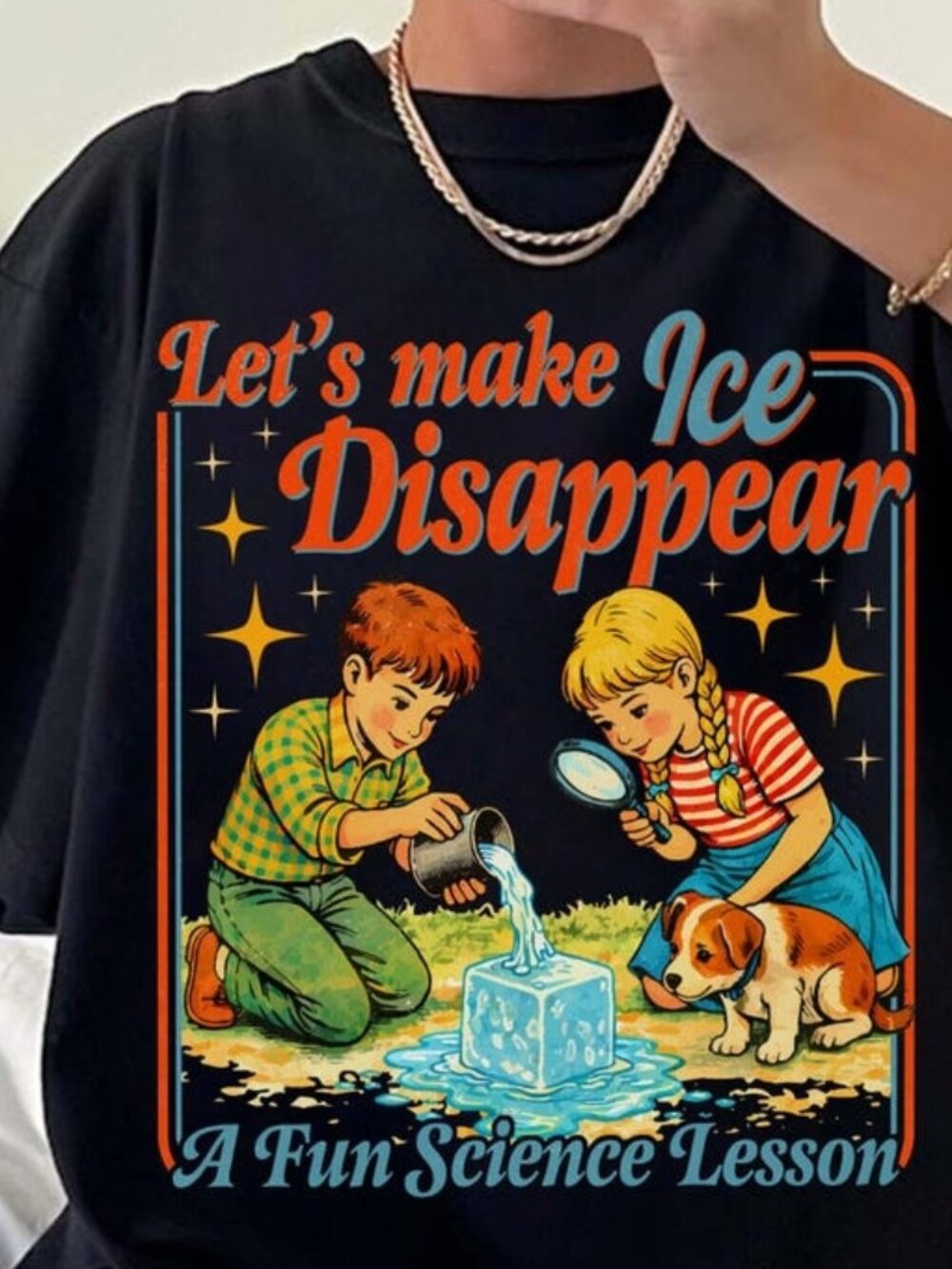 Let’s Make Ice Disappear T-shirt, Funny Teacher Graphic Tee
